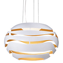 B.lux Tree Series, lámpara de suspensión LED blanco/dorado - 75 cm