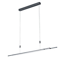 Bankamp Lightline, antracita mate - up&downlight – Lámpara de suspensión led — imagen 2