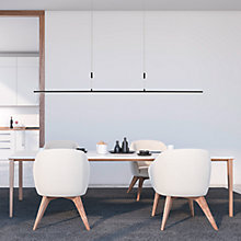 Bankamp Slim, negro - 98 cm – Lámpara de suspensión led — imagen 3