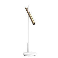 Belux Esprit Tischleuchte LED weiß/gold - mit Tischfuß