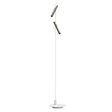 Belux Esprit Vloerlamp LED 2-lichts nikkel/wit - 3.000 K - 56°