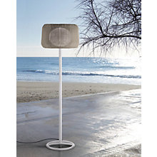 Bover Fora, hormigón/beige – Lámpara de pie led — imagen 3