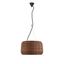 Bover Fora, lámpara de suspensión marrón - 50 cm