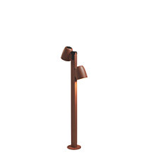 Bover Nut Bolderarmatuur LED 2-lichts terracotta - 90 cm