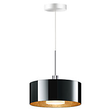 Bruck Cantara Hanglamp LED chroom glimmend/glas zwart/goud - 30 cm , uitloopartikelen