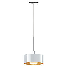 Bruck Cantara Hanglamp voor All-in Track chroom glimmend/glas wit/goud - 19 cm