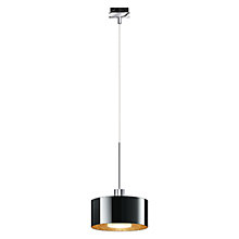 Bruck Cantara Hanglamp voor Duolare Track chroom glimmend/glas zwart/goud - 19 cm