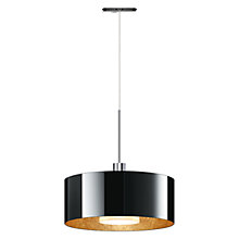 Bruck Cantara Pendant Light LED for All-in Track chrome glossy/glass black/gold - 30 cm