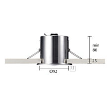 Bruck Cranny, foco empotrable Round Led — imagen 5