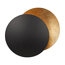 Catellani & Smith Lederam W Applique LED noir/doré - ø25 cm