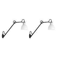 DCW Lampe Gras No 122 set of 2 black/polycarbonate - without switch