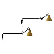 DCW Lampe Gras No 203 set of 2 black/yellow - without switch