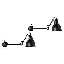 DCW Lampe Gras No 204 lot de 2 noir/noir - 40 cm - sans interrupteur