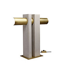 DCWéditions Dcw Pi, gris/latón – Lámpara de sobremesa led — imagen 6