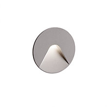 Delta Light Logic Mini, aplique empotrado LED redonda gris aluminio - incl. balastos