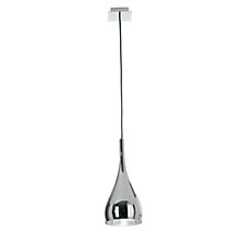 Fabbian Bijou, lámpara de suspensión cromo brillo - ø16 cm