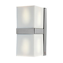 Fabbian Cubetto, blanco – Lámpara de pared — imagen 2