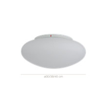 Fabbian Lumi White, lámpara de techo y pared — imagen 8
