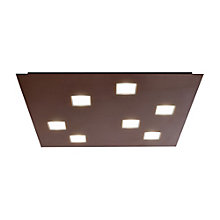 Fabbian Quarter Plafond-/Wandlamp bruin mat - 59,5 cm