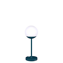 Fermob Mooon! Lampada da tavolo LED acapulco blu - 41 cm