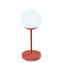 Fermob Mooon!, lámpara de sobremesa LED ocre rojo - 63 cm