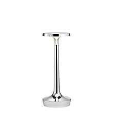 Flos Bon Jour Unplugged Battery Light LED body chrome glossy/without crown