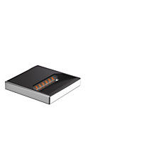 Flos Fort Knox, aluminio pulido - conmutable - mini – Lámpara de pared led — imagen 2