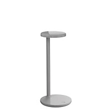 Flos Oblique Table Lamp LED with QI charging station light grey - 3,000 K