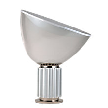 Flos Taccia Bordlampe LED aluminium - glas - 64,5 cm