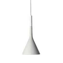 Foscarini Aplomb, lámpara de suspensión blanco - ø17 cm