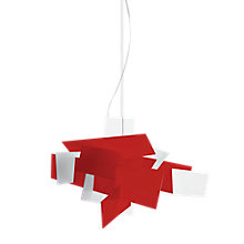 Foscarini Big Bang Sospensione LED red - L - ø144 cm - dimmable - Push/Dali