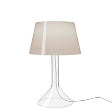 Foscarini Chapeaux Lampe de table LED gris - verre - ø29 cm
