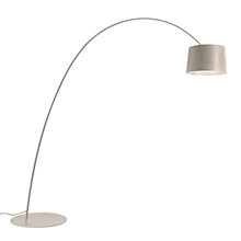 Foscarini Twiggy Elle Arc Lamp LED greige - tunable white