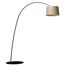 Foscarini Twiggy Wood Arc Lamp LED black - oak - tunable white