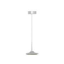 Grau Falling Leaf Lampada a sospensione LED cromo/bianco - 600 cm