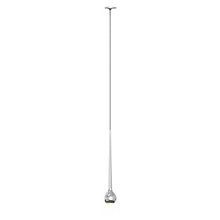 Grau Falling Sun Einbaupendelleuchte LED chrom - 600 cm