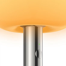 Grau Fire, cromo brillante – Lámpara de pie led — imagen 5