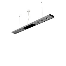 Grau Xt-a Lampada a sospensione LED indiretto satin/nero - 236 cm