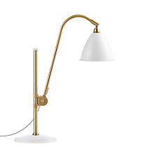 Gubi BL1 Table lamp brass/white matt