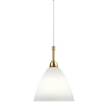 Gubi BL9, lámpara de suspensión latón/porcelana - ø21 cm