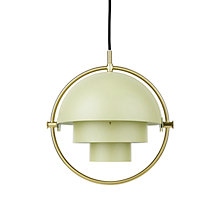 Gubi Multi-Lite Pendant Light brass/green - ø36 cm , Warehouse sale, as new, original packaging