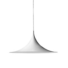 Gubi Semi, lámpara de suspensión blanco mate - ø47 cm
