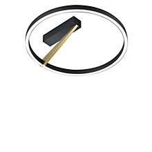 Helestra Elara Plafondlamp LED zwart/goud
