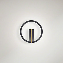 Helestra Elara, negro/oro – Lámpara de pared led — imagen 3