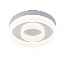 Helestra Liv, blanco mate - ø30 cm – Lámpara de techo led — imagen 2