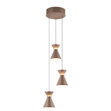 Helestra Luk, 3 focos – Lámpara de suspensión led — imagen 2