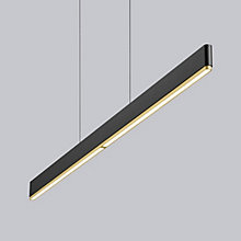 Helestra Nin, negro/oro – Lámpara de suspensión led — imagen 4