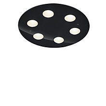 Helestra Nomi Plafonnier LED ronde noir