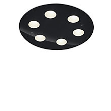 Helestra Nomi, redonda negro – Lámpara de techo led — imagen 2