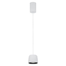 Helestra Ove, lámpara de suspensión LED blanco